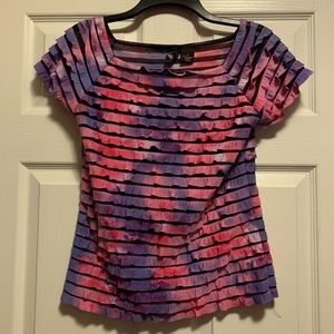 New Directions top with ruffles.